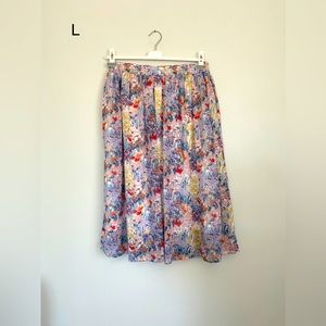 Flower skirt size L